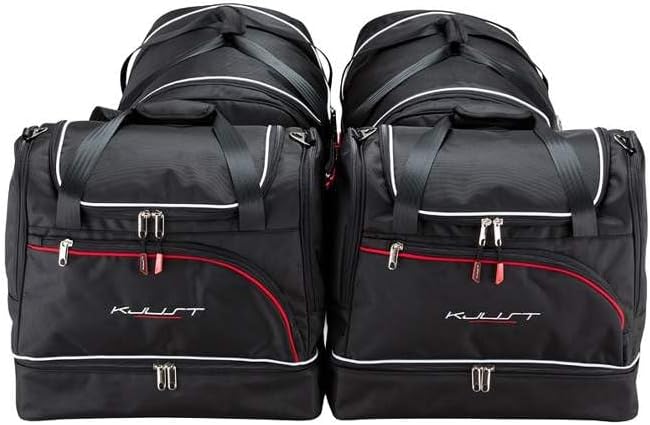 KJUST Dedizierte Reisetaschen 4 stk kompatibel mit BMW 3 COUPE E92 2006-2013