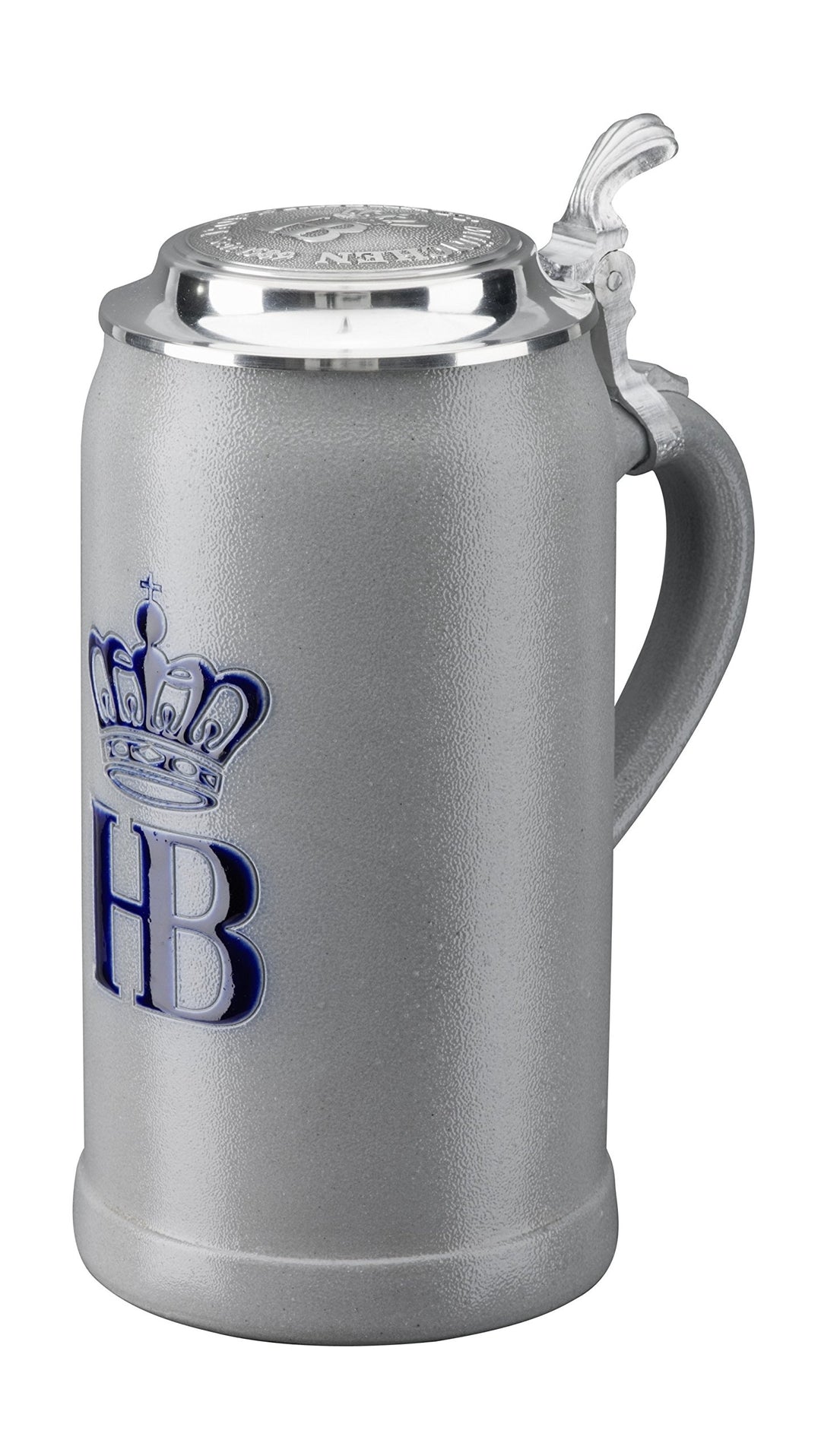 Bierkrug Hofbräuhaus München HB Krug Salzglasur 1 Liter King Werk KI 1000067