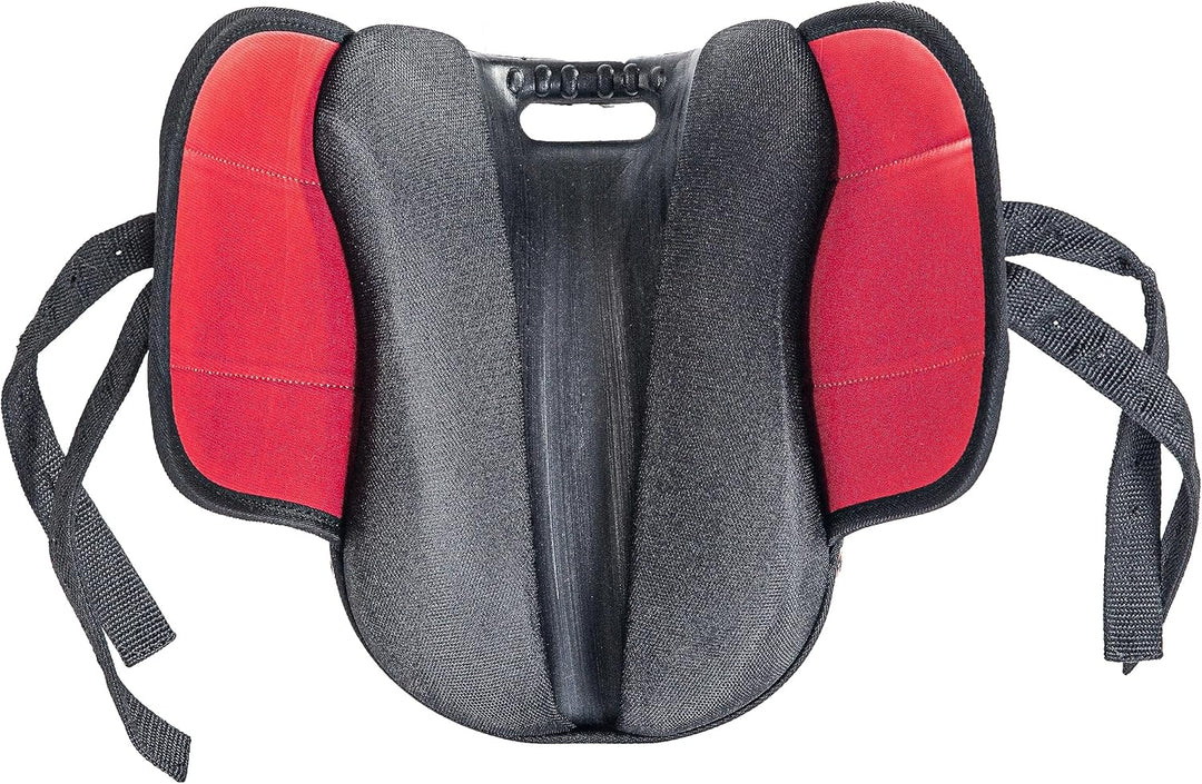 PFIFF 103106 Sattelset für Shettys oder Holzpferde, Komplettset, Kindersattel, Rot, Rot