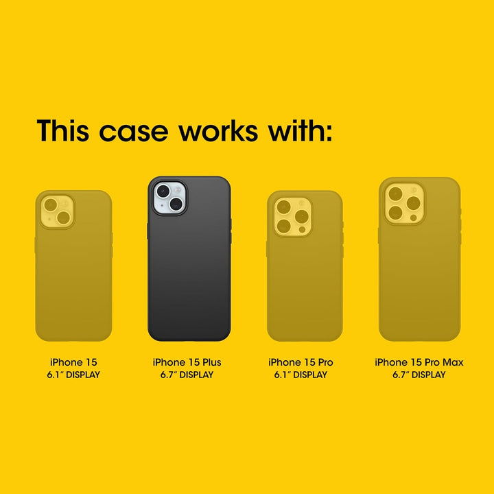 OtterBox iPhone 15 Plus und iPhone 14 Plus Commuter Series Hülle – Crisp Denim (Blau), schlank und r