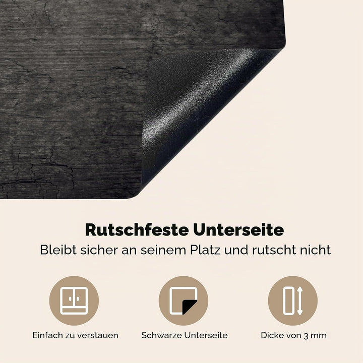 KitchenYeah© Herdabdeckplatte Einteilig Küche Herdabdeckung Ceranfeld Herdabdeckplatten Anti Rutsch