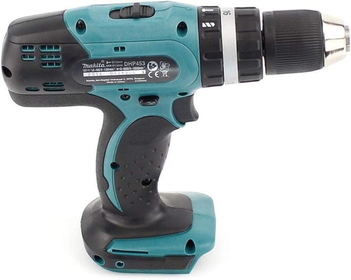 Makita DHP 453 ZJ Akku Schlagbohrschrauber 18V 42Nm im Makpac - ohne Akku und Ladegerät