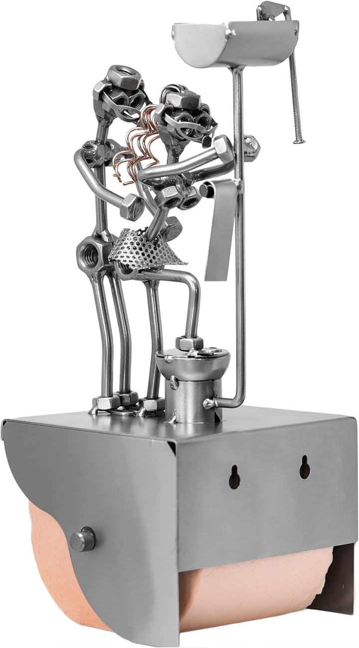 metalman24 Schraubenmännchen Klopapierhalter Sexy wc Toilettenpapierhalter handgefertigte ausgefalle