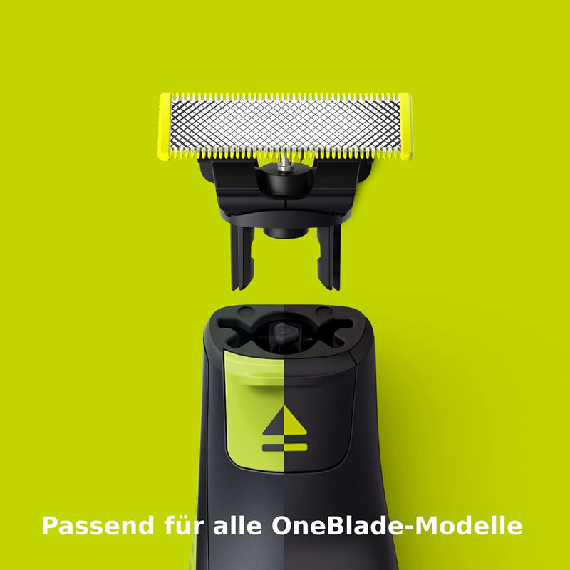 Philips OneBlade Ersatzklingen für alle OneBlade und OneBlade Pro Modelle (Modell QP220/50), Zweier-