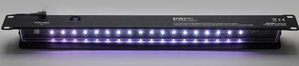 19 Zoll Design LED Beleuchtung - Weiss - Schwarz, Design LED Weiß