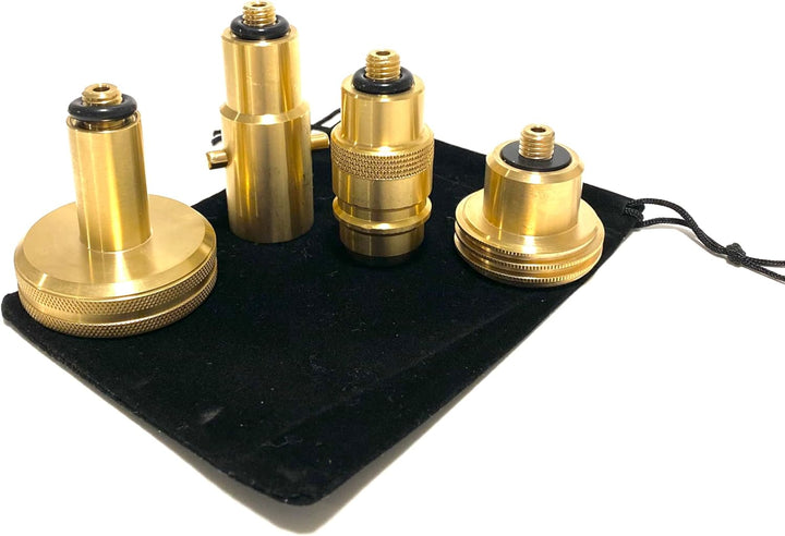 Autogas Adapter Set (4teilig) M10 LPG Tankadapter mit Stofftasche - gesamt Europa - für Gasfahrzeuge