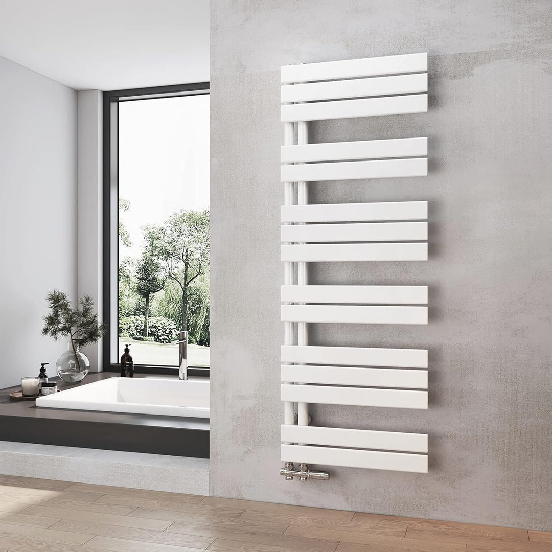 Heilmetz Badheizkörper Weiss Handtuchtrockner Heizung 500 x 1385 mm Bad Heizkörper Handtuchheizkörpe