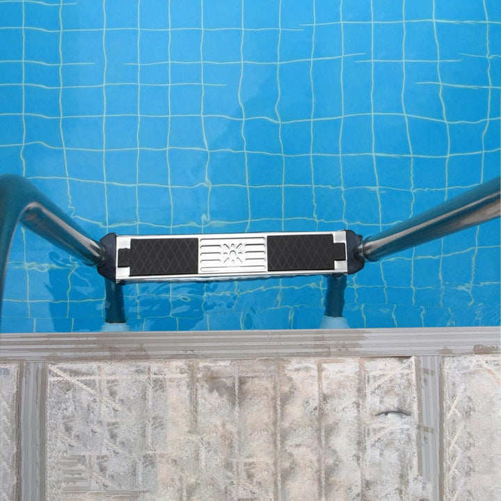Pacienjo Pool-Stufen | Verdickte Edelstahl-Poolleiter-Ersatzstufen,Langlebige Pool-Pedalstufe für ei