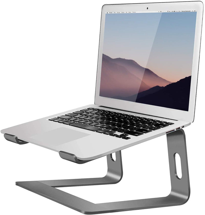 Orionstar Laptop Ständer, Ergonomischer Laptop Stand für Schreibtisch, Aluminium Laptop Halterung mi