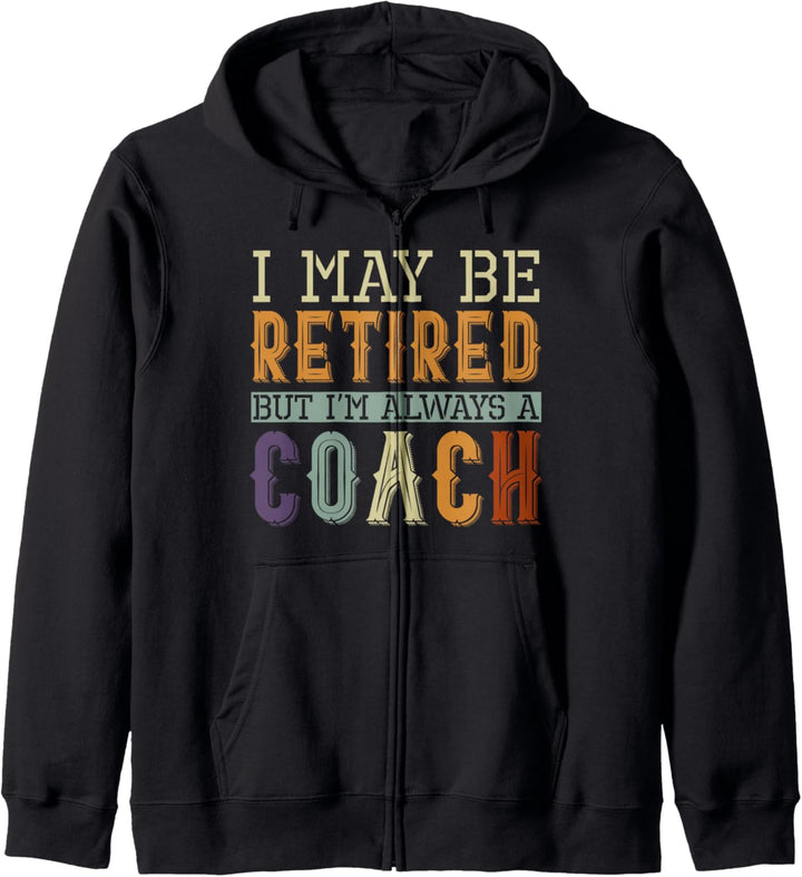 Training Sportler Rentner Coach Sport Ruhestand Trainer Kapuzenjacke