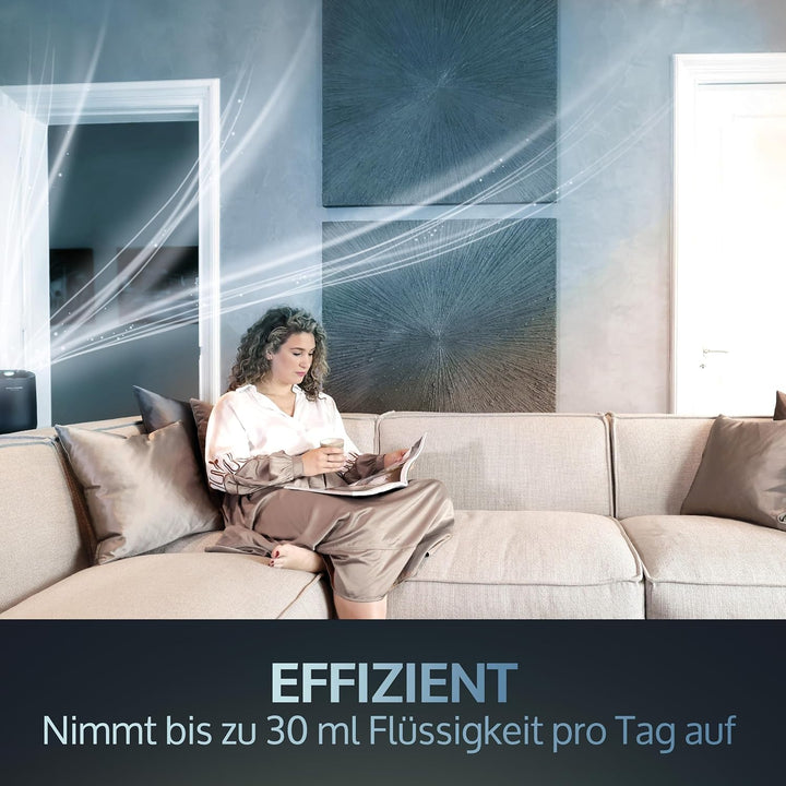 Elektrische Luftentfeuchter JAP Enivio D3-300ml pro Tag - 42 dB Leise Dehumidifier - 20m² - Schimmel