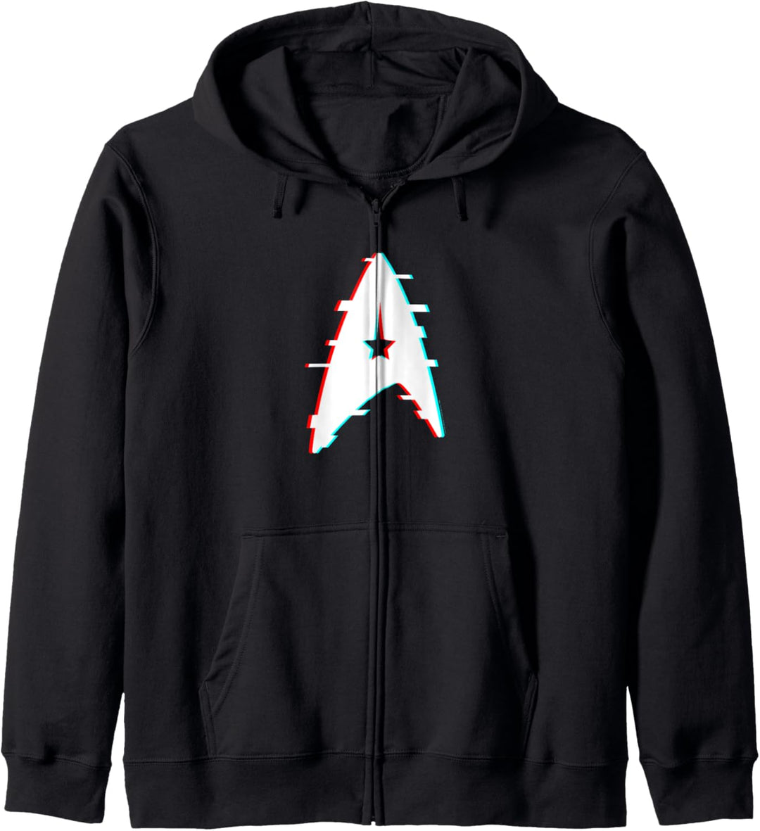 Star Trek: The Original Series Starfleet Glitch White Kapuzenjacke