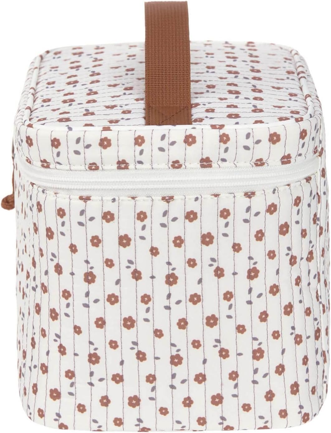 LÄSSIG Baby Wickeltisch Organizer Windel-Organizer to Go/Casual Nursery Caddy To Go Weiss, Weiss