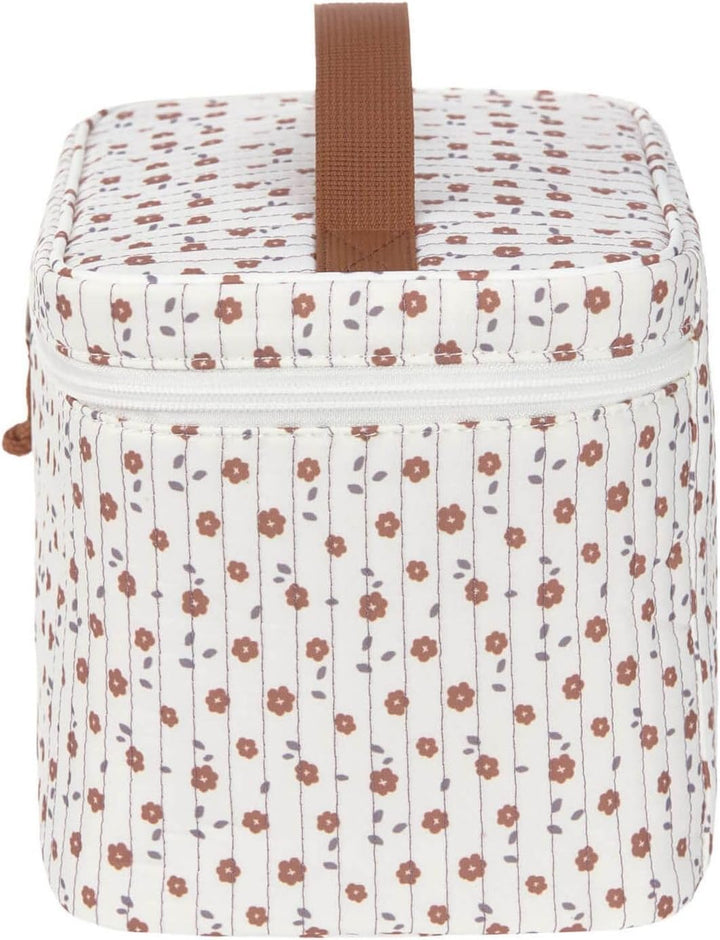 LÄSSIG Baby Wickeltisch Organizer Windel-Organizer to Go/Casual Nursery Caddy To Go Weiss, Weiss