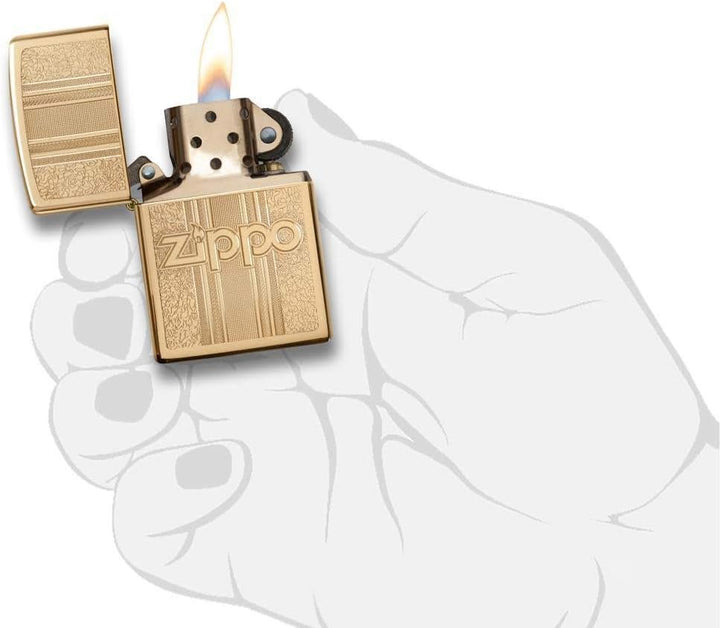 Zippo and Pattern Design - 29677 - Choice Collection 2018-60004310 - 49,95 €, S, Silber Brass Silber