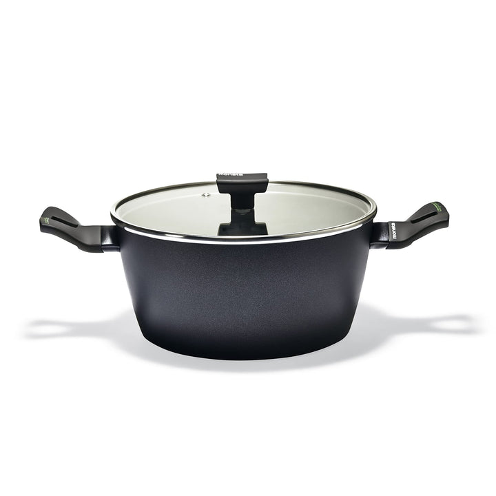 Moneta Nova Stieltopf, Aluminium, Schwarz, 24 cm, 2, 24 cm