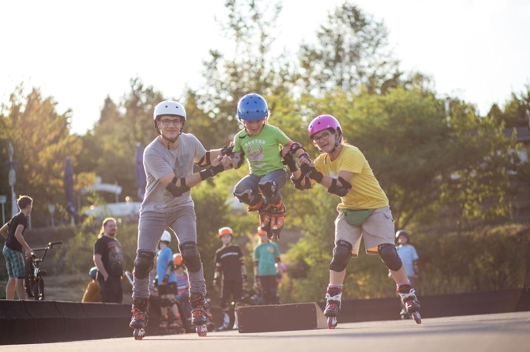 K2 Mädchen Cadence Jr Girl Inline Skates M (EU: 32-37 / UK: 13-4 / US: 1-5) White - Light Blue - Pin