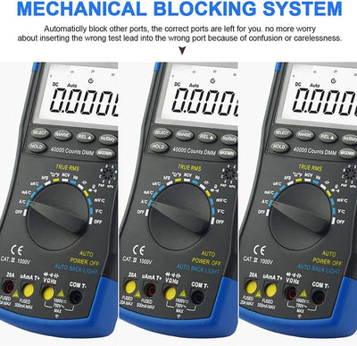 Digital Multimeter Automatisch AP-770D TRMS 40000Count Advanced Multimeter Voltmeter Amperemeter mit