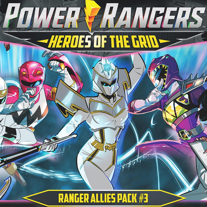 Power Rangers Heroes of The Grid: Ranger Allies Pack #3 – Erweiterung, 5 Neue weibliche Helden & Kar