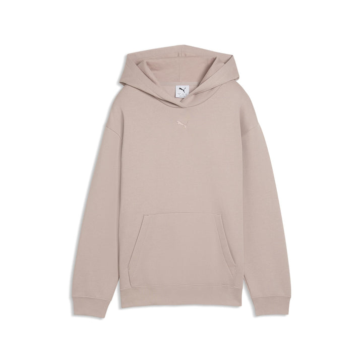 PUMA Mädchen Essentials Fleece Relaxed Hoodie 140 Rose Latte Beige, 140 Rose Latte Beige