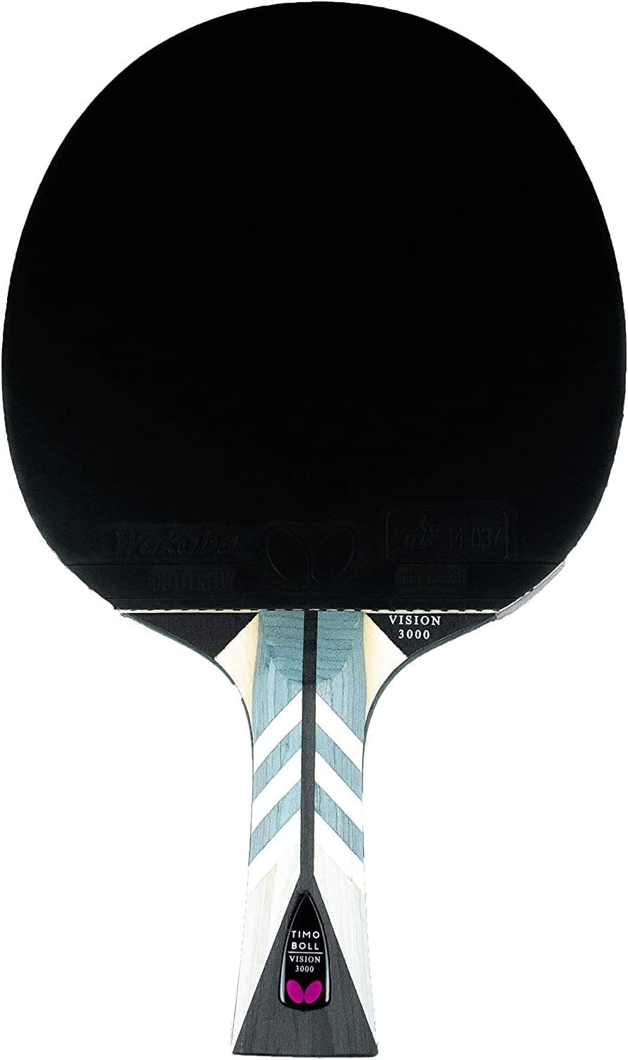 Butterfly® Timo Boll Vision 3000 Tischtennisschläger | Tischtennis Racket Bat TT Profi Wettkampfschl