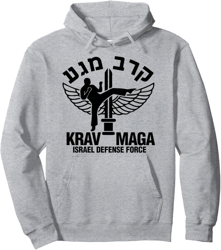 Krav Maga Israel Defense Force IDF Jewish Hanukkah Gift Pullover Hoodie