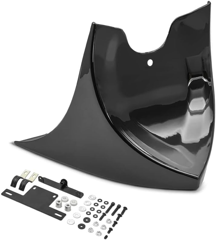 Bugspoiler für Chopper/Custombike Motorspoiler CP9 schwarz CB5943