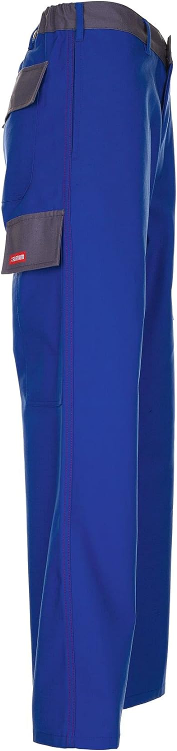 Planam Herren Major Protect Bundhose in Kornblau Modell 5220 Grösse 46 Kornblau/Grau 46, Kornblau/Gr