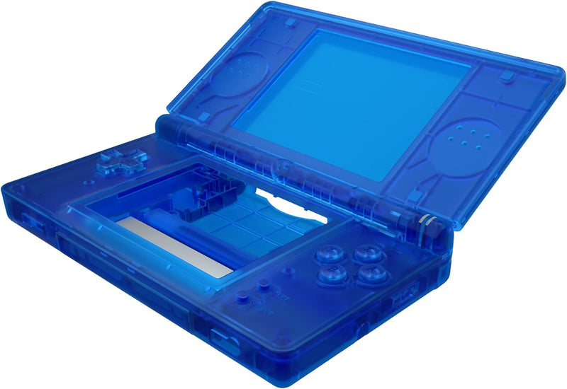 eXtremeRate Ersatz Gehäuse Case für Nintendo DS Lite NDSL, Voll Hülle&Knöpfen&Screen Protector Shell