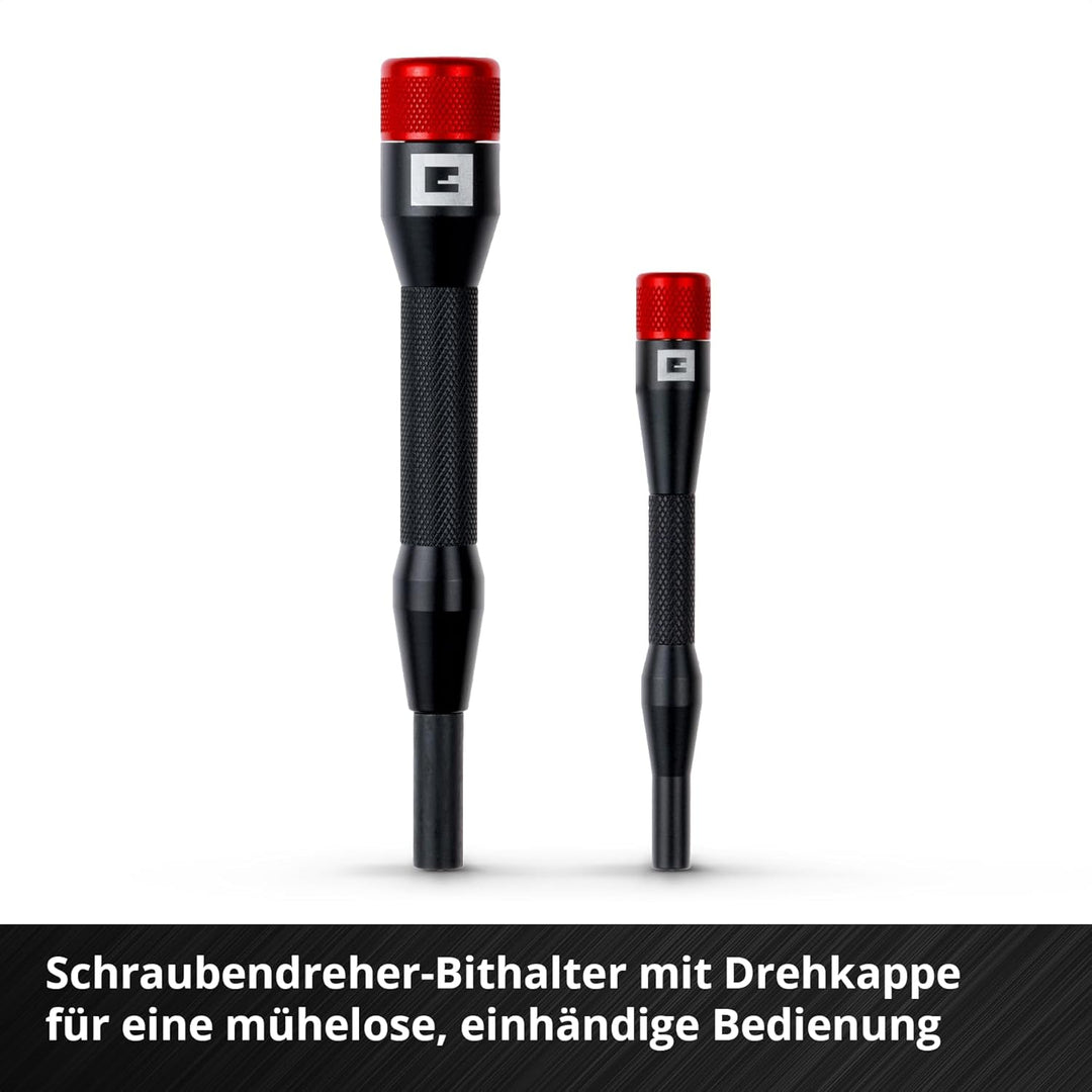 Original Einhell 114-tlg. Präzisions- und Elektronik-Reparatur-Set (Präzisionsbits, Hakendreher-Bit,