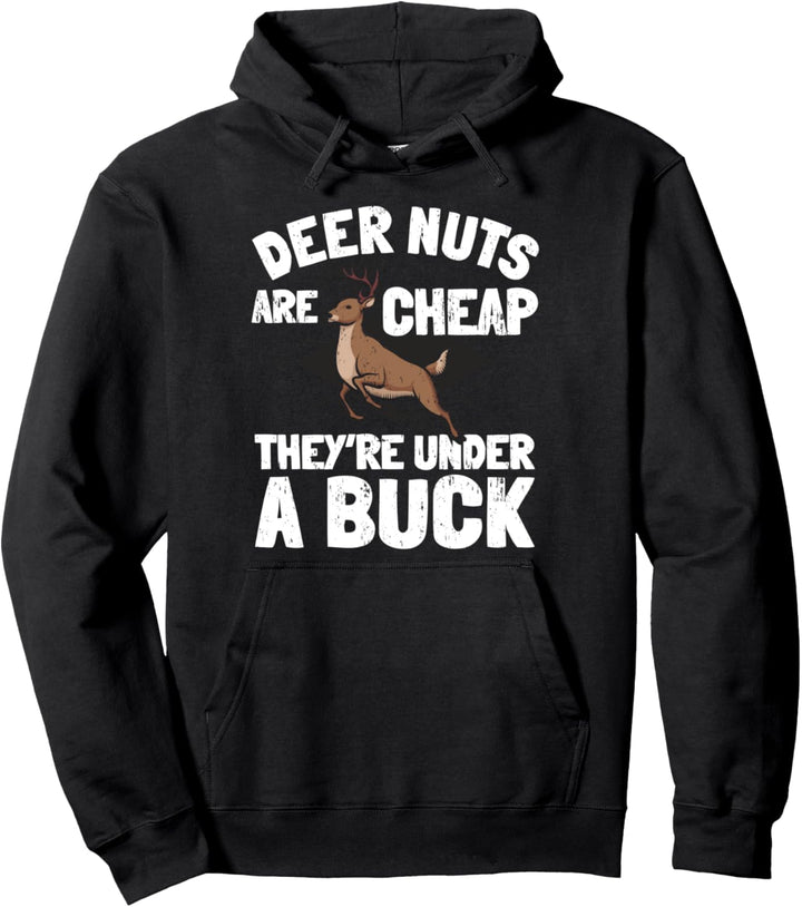 Lustiger Jäger Spruch Jagd I Hirscheier Pullover Hoodie