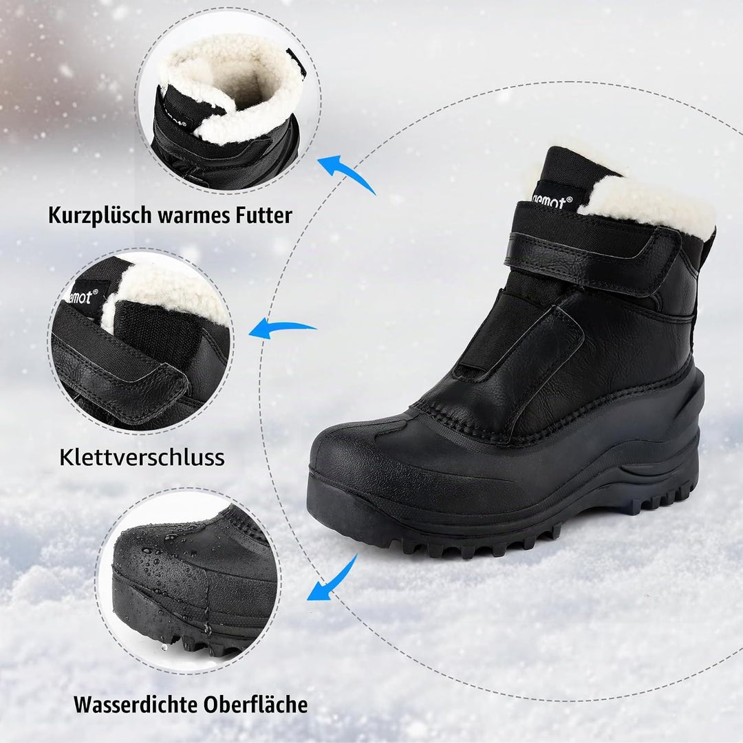riemot Winterstiefel &amp; Schneestiefel für Damen und Herren – Wasserdicht, Gefüttert und Warm, Rutschf