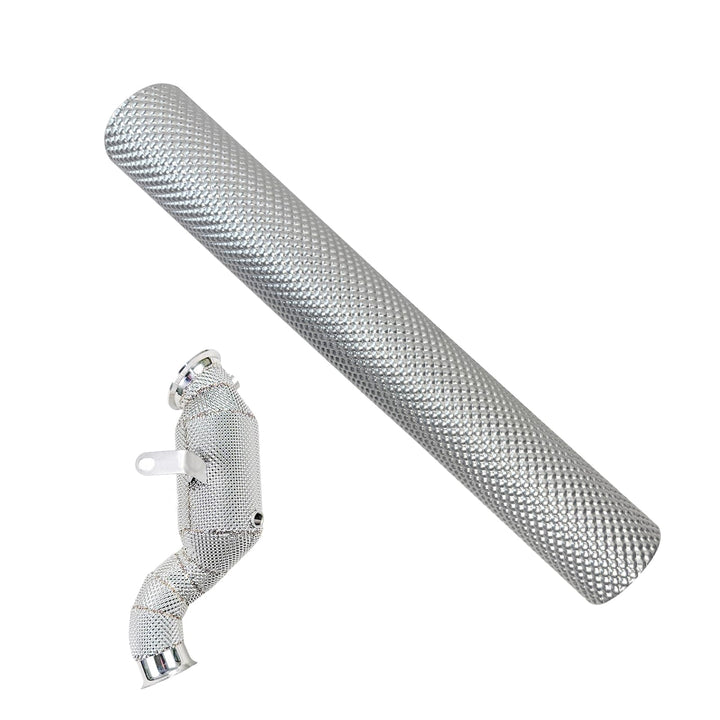 Hitzeschutz Hitzeblech Geprägte,40CMx100CM Aluminium Auspuff Hitzeschutzblech,Hitzeschutzblech Repar