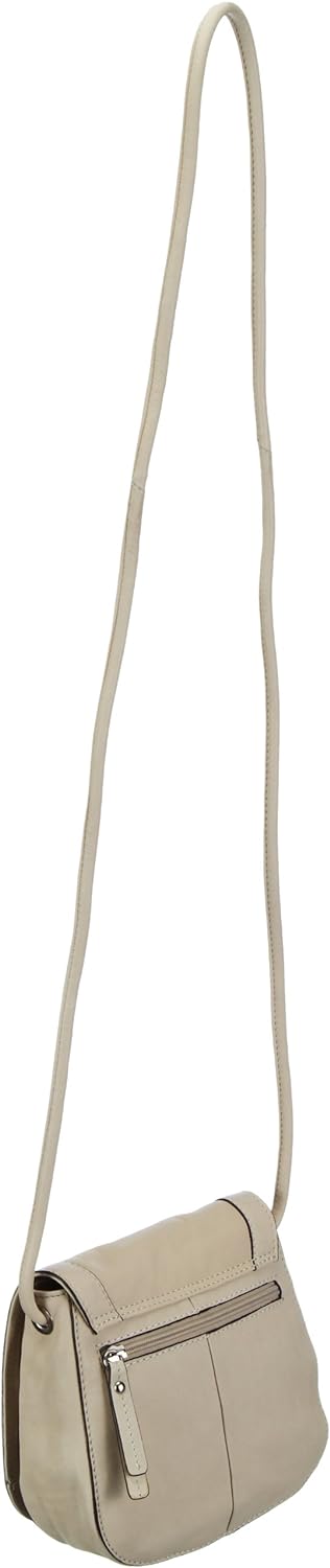 Gerry Weber Bologna Flap Bag S 4080000390, Damen Schultertaschen 17x17x2 cm (B x H x T) Weiss Offwhi