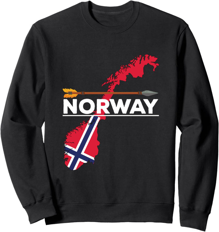 Norway Norwegen Oslo tolles Skandinavien Norge Norwegen Sweatshirt