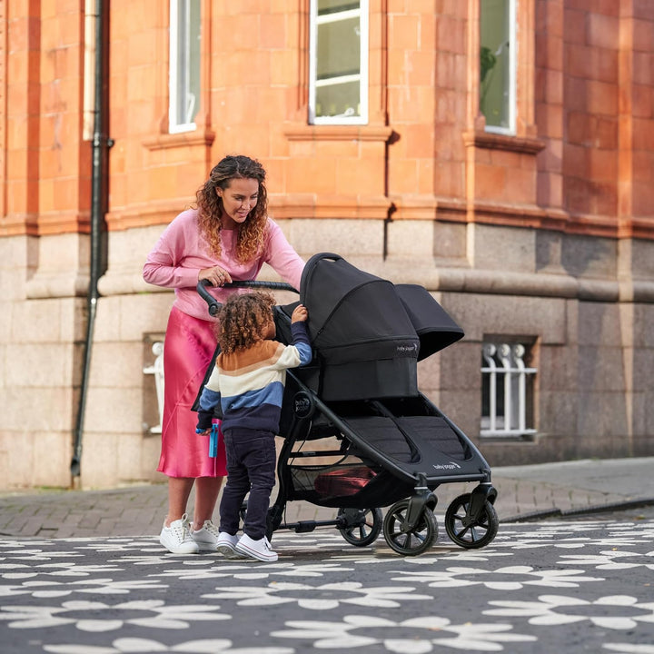 Baby Jogger City Mini GT2 Double | Allradfederung für jedes Gelände | zusammenklappbarer Geschwister