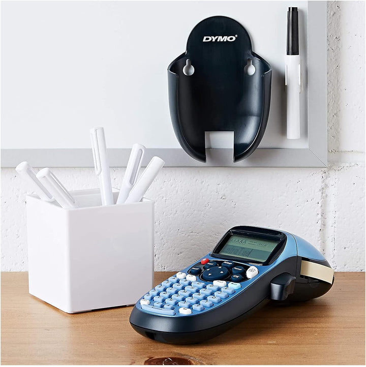 Dymo LetraTag LT-100H Beschriftungsgerät Handgerät | Tragbares Etikettendrucker mit ABC Tastatur | m