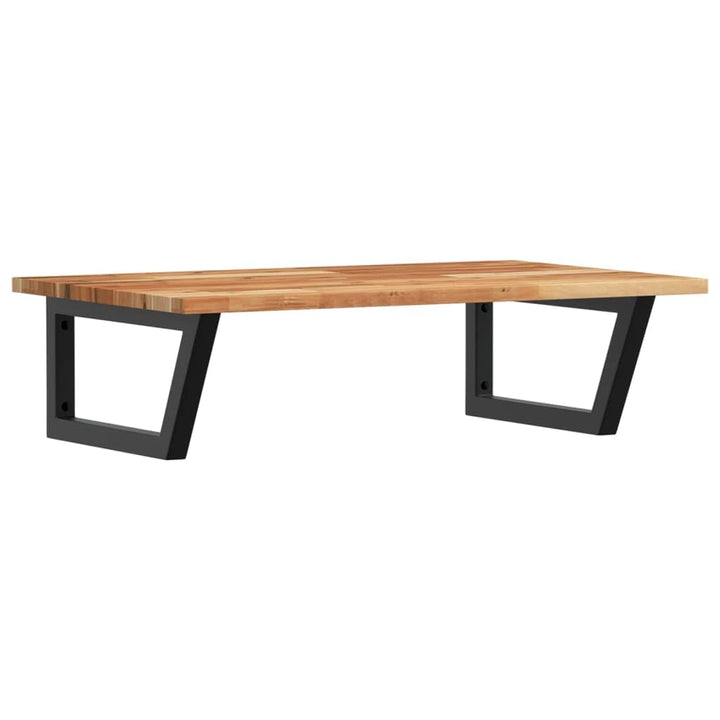 vidaXL Waschtischplatte mit Halterung, Holzplatte Waschtischkonsole Wandmontage, Waschbeckenplatte W