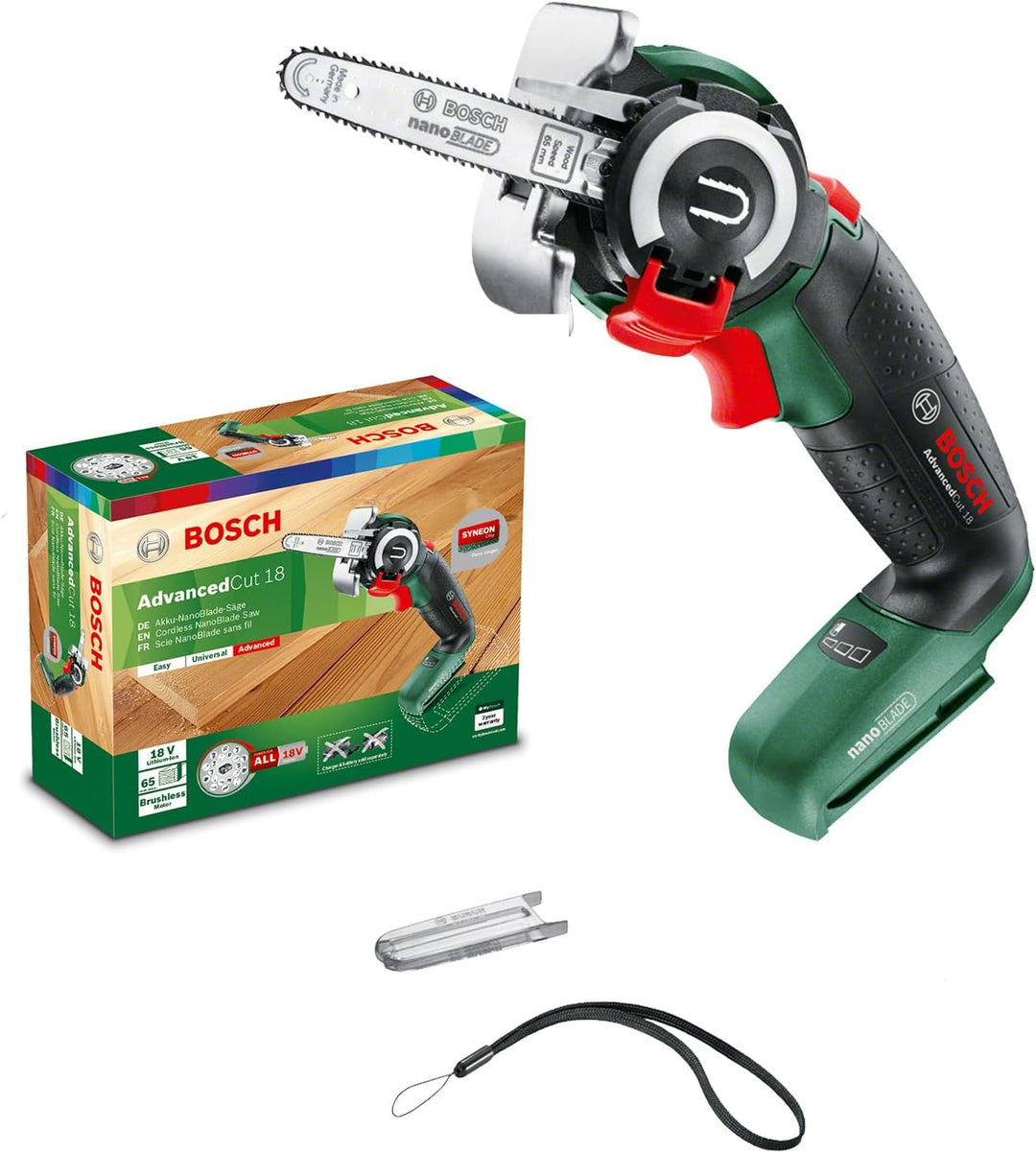 Bosch Home and Garden Akku-NanoBlade-Säge AdvancedCut 18 (ohne Akku, NanoBlade-Technologie, 18 Volt