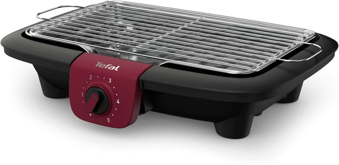Tefal BG90E5 Easygrill Adjust Elektro- Tischgrill | 2300 Watt | 720 cm² Grillfläche | Einfache Reini