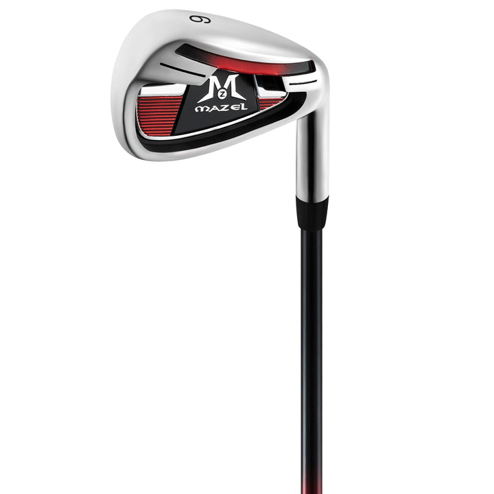 MAZEL WM-X2 Golf Eisen Single1,2,3,4,5,6,7,8,9, P,S, Edelstahl Golf Club Eisen für Männer Rechtshänd