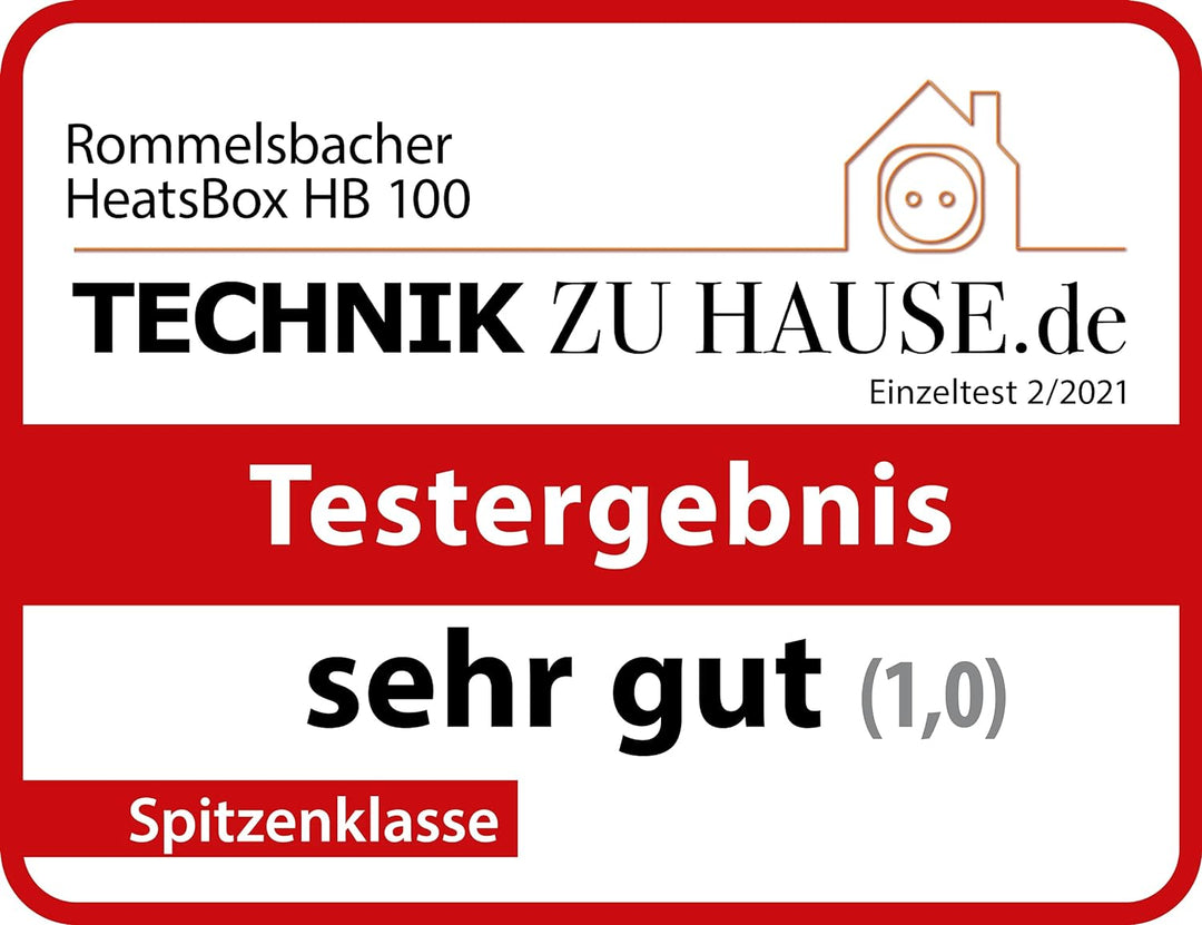 Rommelsbacher Elektrisch beheizbare Lunchbox HB 100 Heatsbox - zum Erhitzen von Speisen, Zeitvorwahl