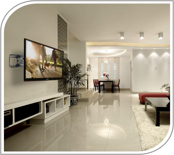PureMounts FM51-600 Wandhalterung für TV Geräte mit 81-165cm (32-65"), VESA: 600x400, neigbar: 5°/-1
