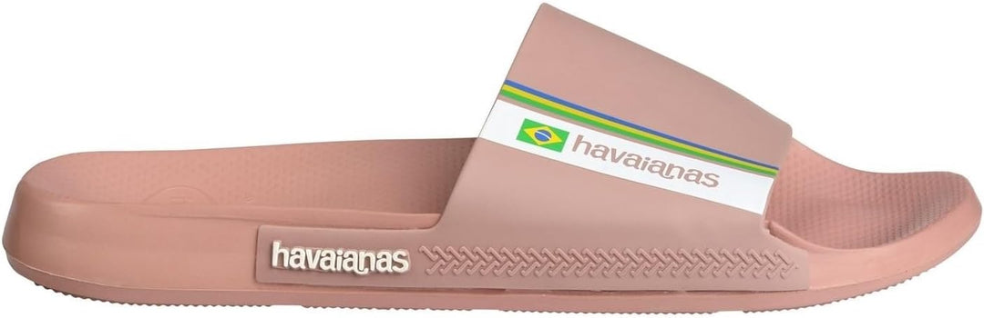Havaianas Unisex Slide BrasilSchiebe-Sandalen 43/44 EU Crocus Rose, 43/44 EU Crocus Rose