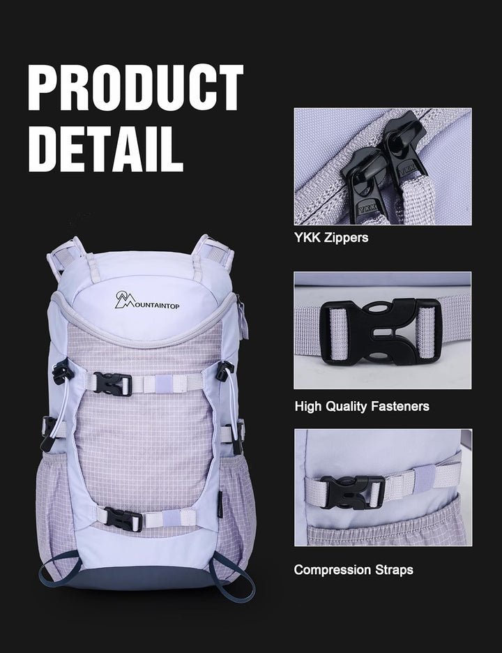Mountaintop 20L Wanderrucksack Herren Damen Trekkingrucksack Reiserucksack Outdoor Rucksack Trekking