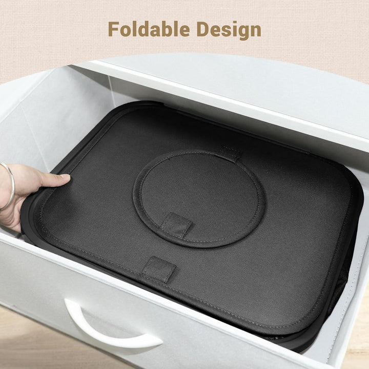 YOUDENOVA 100L Pfandflaschen Sammelbehälter mit Deckel & Geruchsdicht, Mülleimer Küche, Flaschensamm