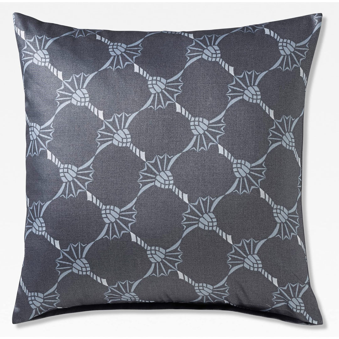 Joop Mako-Satin Nacken-Kissen Cornflower Gradiant - 4059 Fb. 9 - 40 x 40 cm 40x40 Graphit, 40x40 Gra