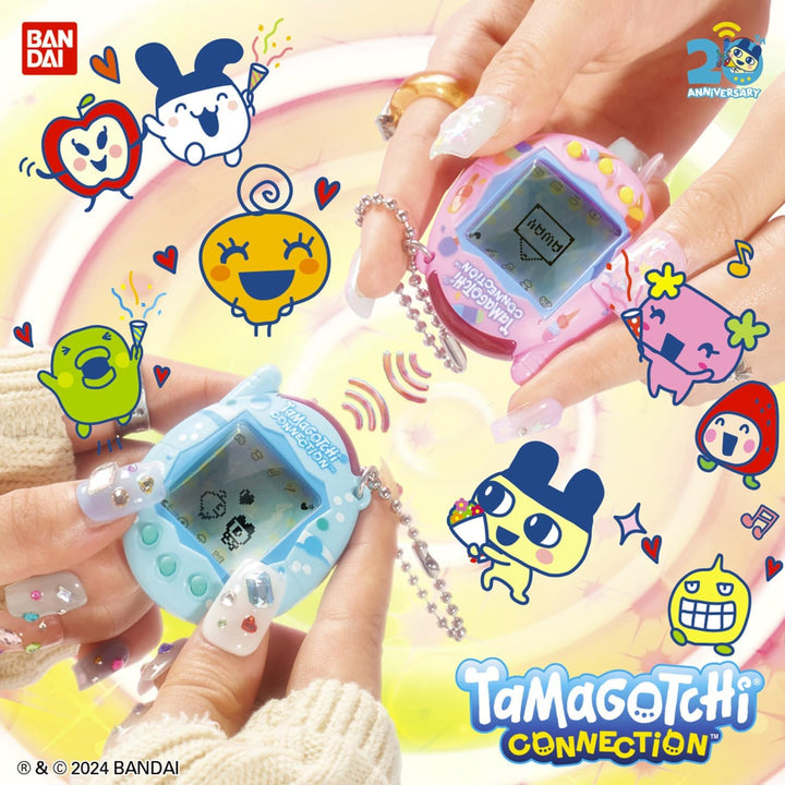 Bandai – Tamagotchi Connection Neon Planet – Interaktives Virtuelles Haustier mit Infrarot-Verbindun