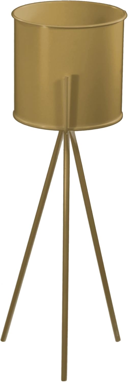 Pflanzenständer Blumenständer Plant Stand Aus Metall Mit Abnehmbarem Blumentopf Modernes Loft (23 x