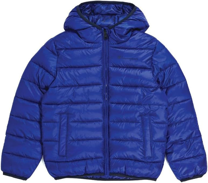 Champion Jungen Legacy Outdoor K-Light Wr Hooded Gepolsterte Jacke 7-8 Jahre Blu Marittimo, 7-8 Jahr